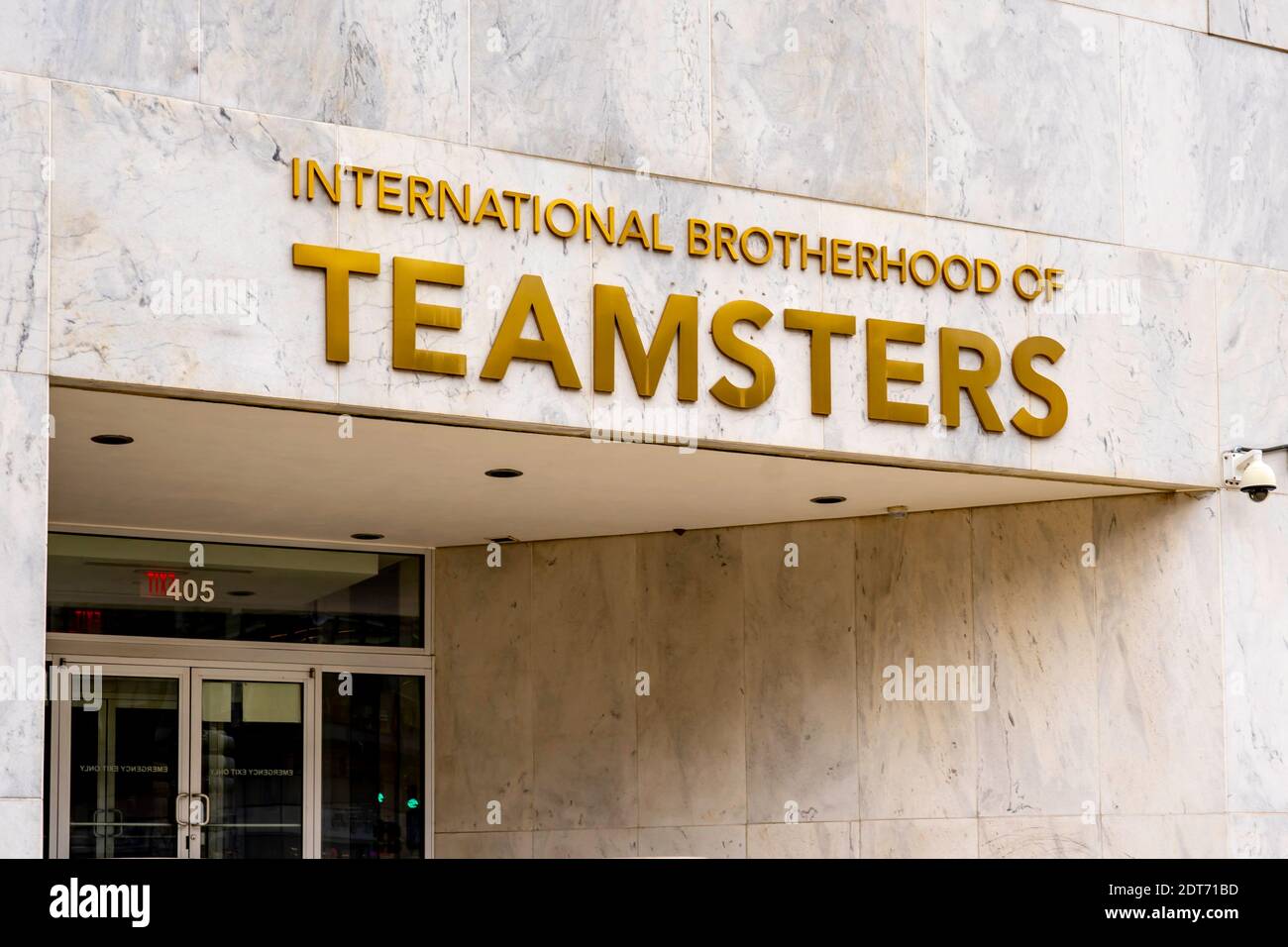International brotherhood teamsters building washington hi-res stock ...
