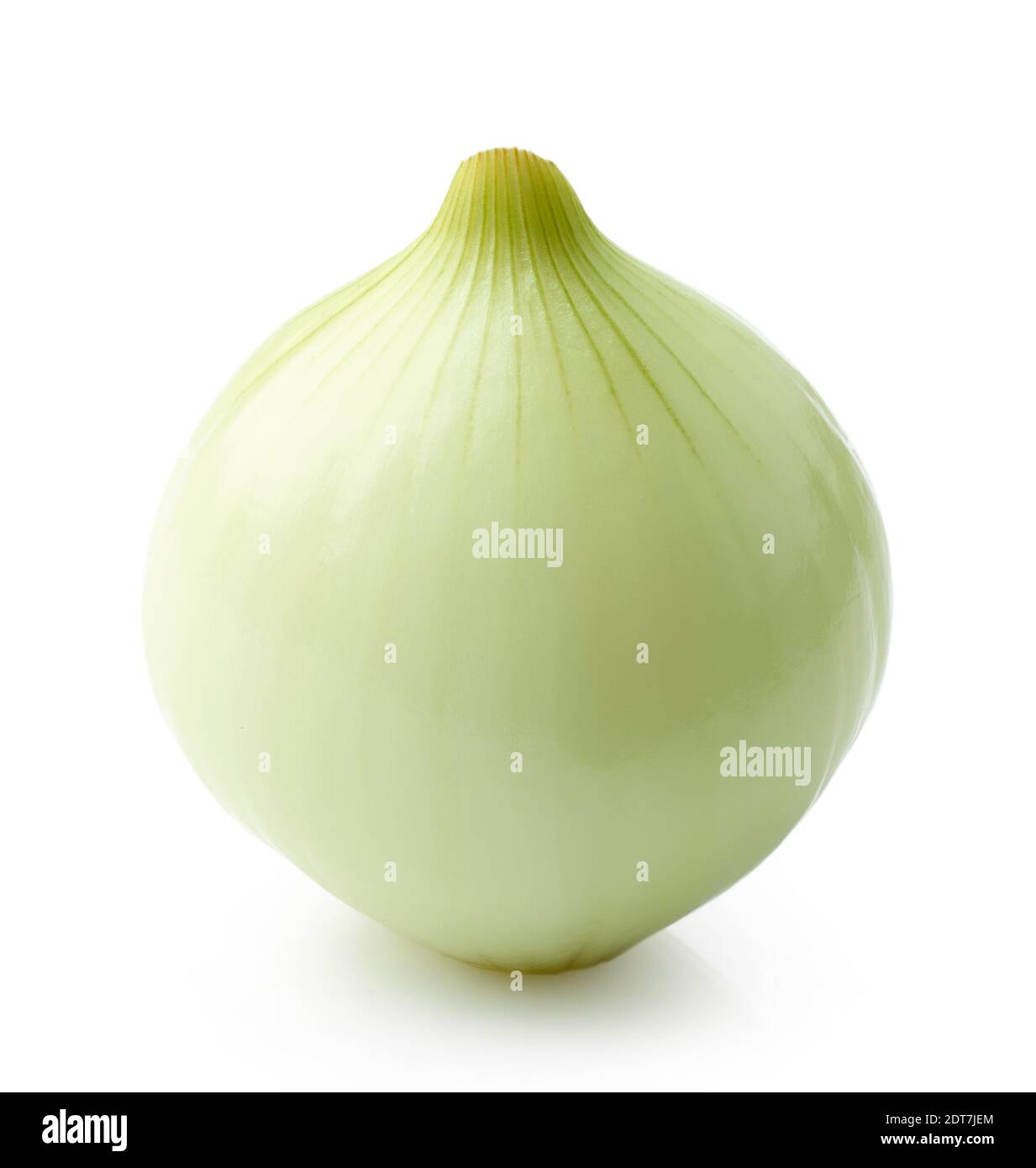fresh raw peeled onion isolated on white background Stock Photo - Alamy