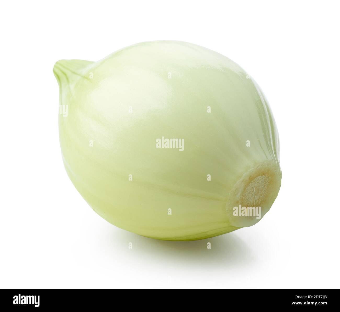 fresh raw peeled onion isolated on white background Stock Photo - Alamy