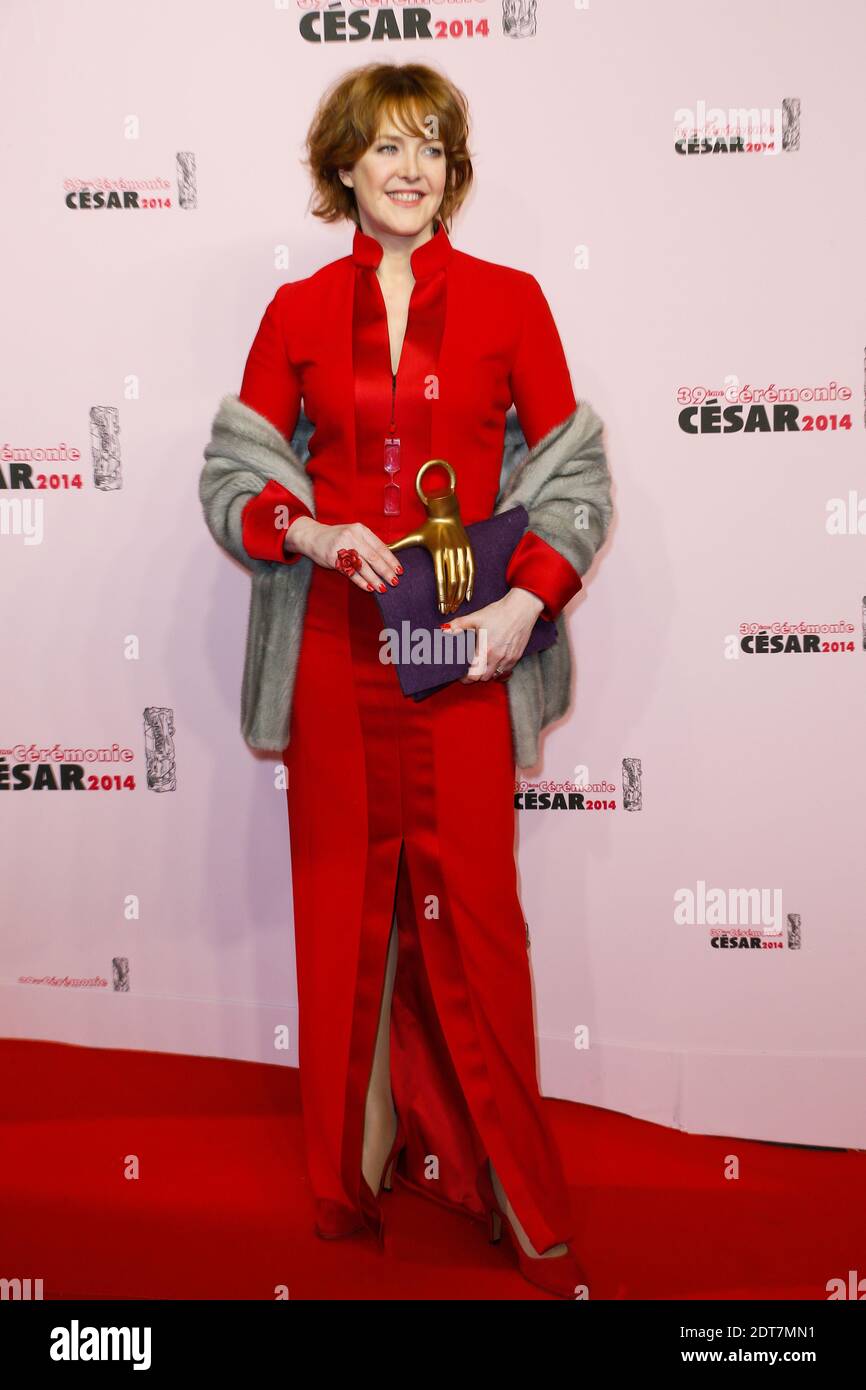 Agnes Soral arriving at the 39th Annual Cesar Film Awards ceremony held