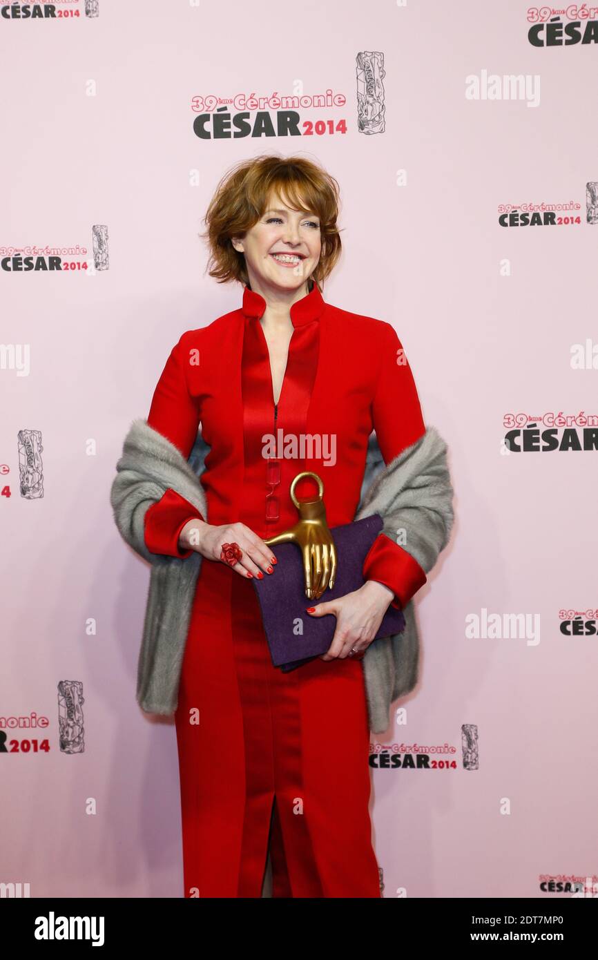 Agnes Soral arriving at the 39th Annual Cesar Film Awards ceremony held