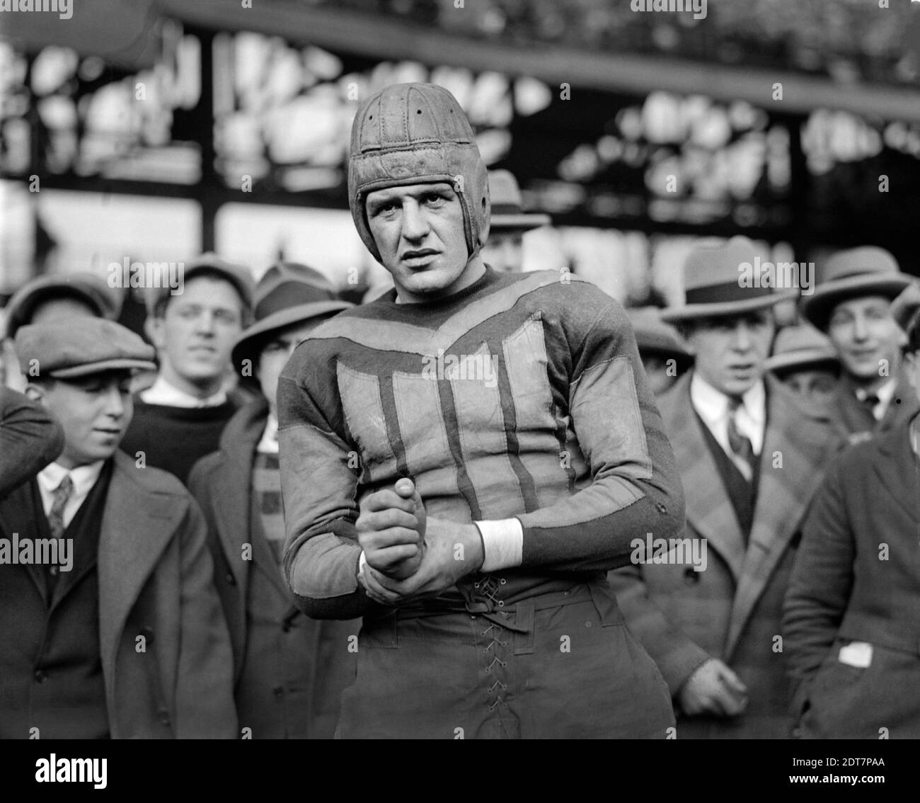 Harold 'Red' Grange, Chicago Bears, Half-Length Portrait, National Photo Company, 1925 Stock Photo