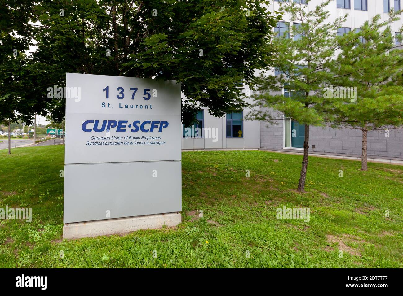 The Canadian Union of Public Employees national headquarters in Ottawa ...