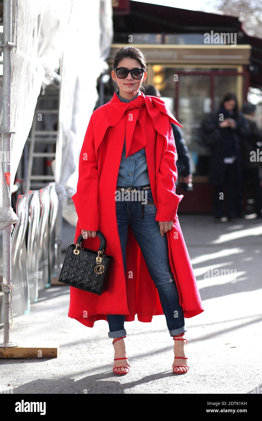 dior jacket red