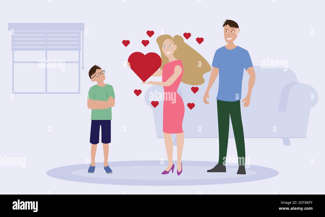 Stepmother and stepson hi-res stock photography and images - Alamy