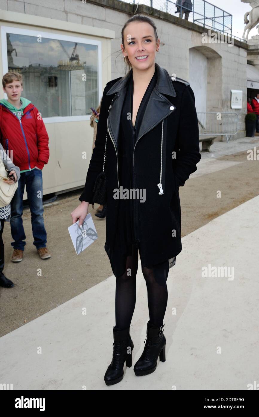 Pauline Ducruet arriving for Valentino's Fall-Winter 2014/2015 Ready-To