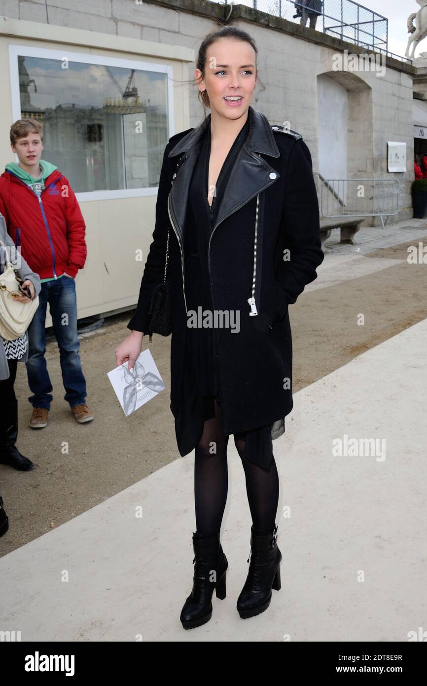 Pauline Ducruet arriving for Valentino's Fall-Winter 2014/2015 Ready-To