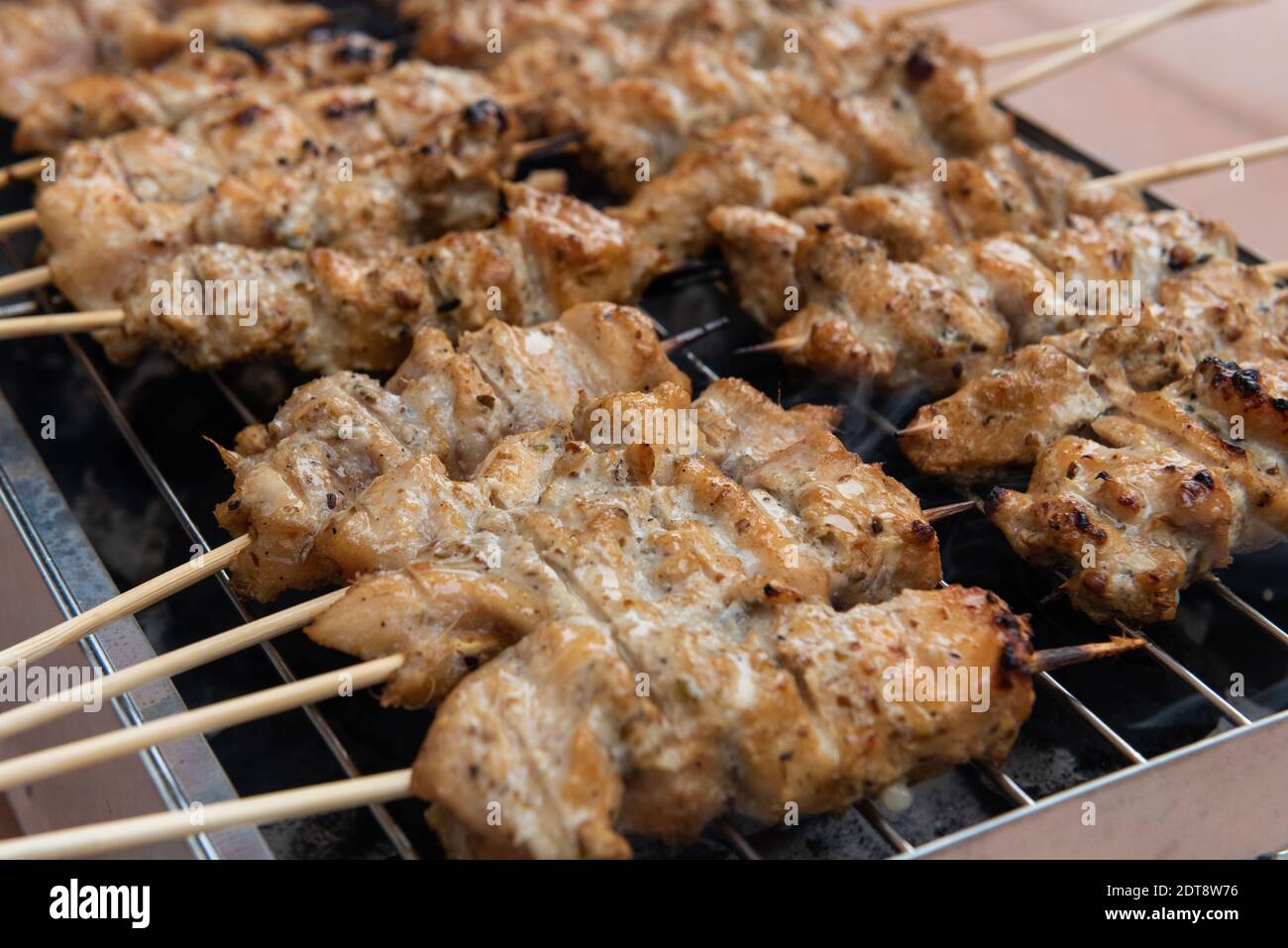 Chicken Satay Is The Famous Food In Malaysia During Any 