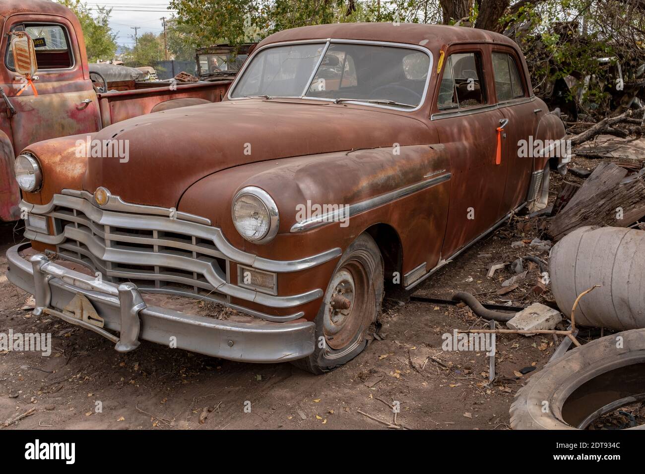 liquidation of an Albuquerque, New Mexico auto junkyard Stock Photo Alamy