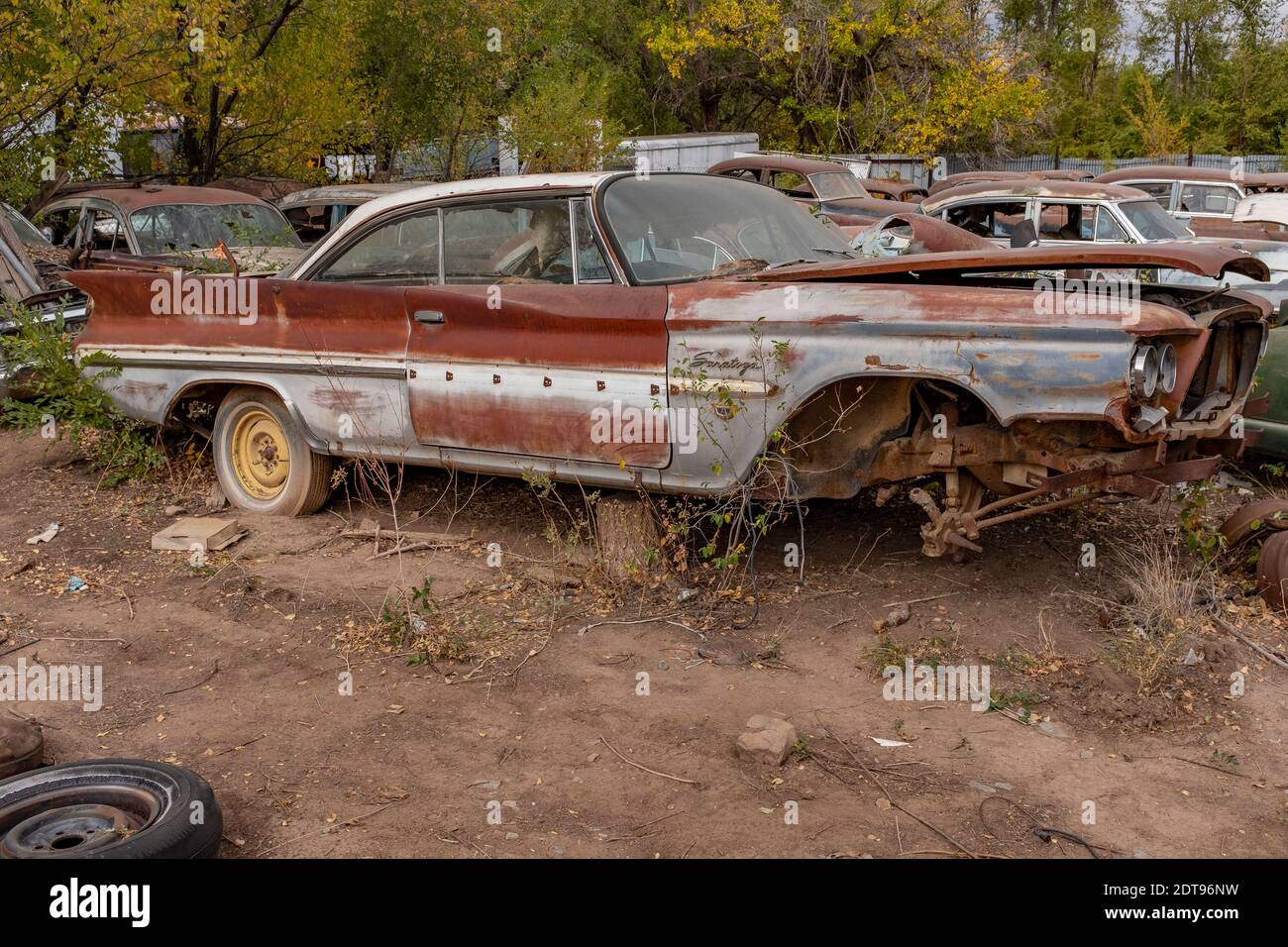liquidation of an Albuquerque, New Mexico auto junkyard Stock Photo Alamy