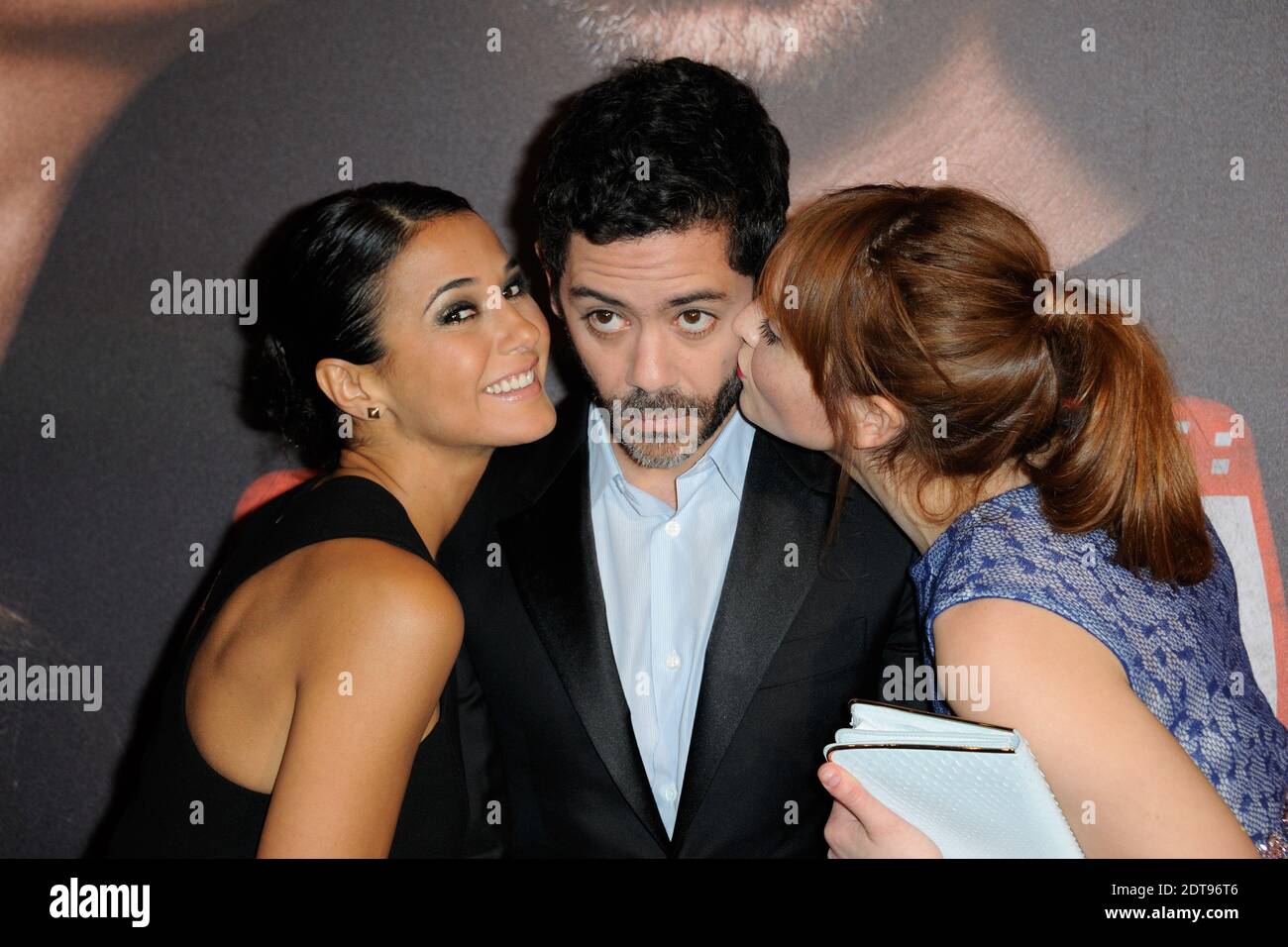 Emmanuelle Chriqui, Manu Payet and Anais Demoustier attending the