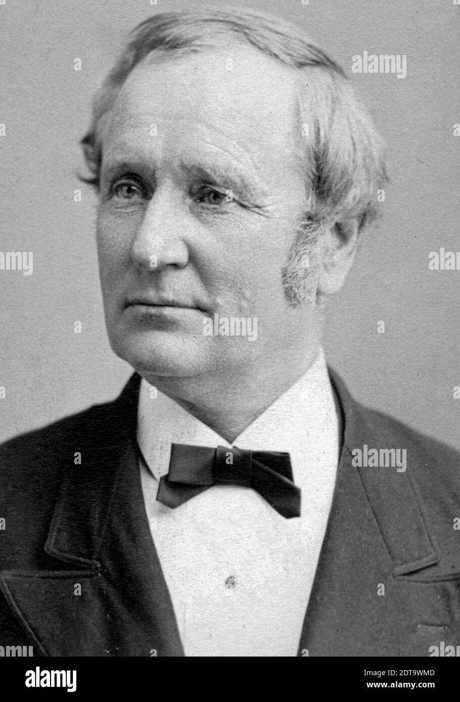 Thomas Andrews Hendricks., Vice President under Grover Cleveland, 1875 Stock Photo