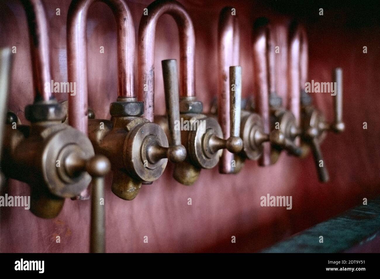 Copper Beer Taps High Resolution Stock Photography and Images Alamy