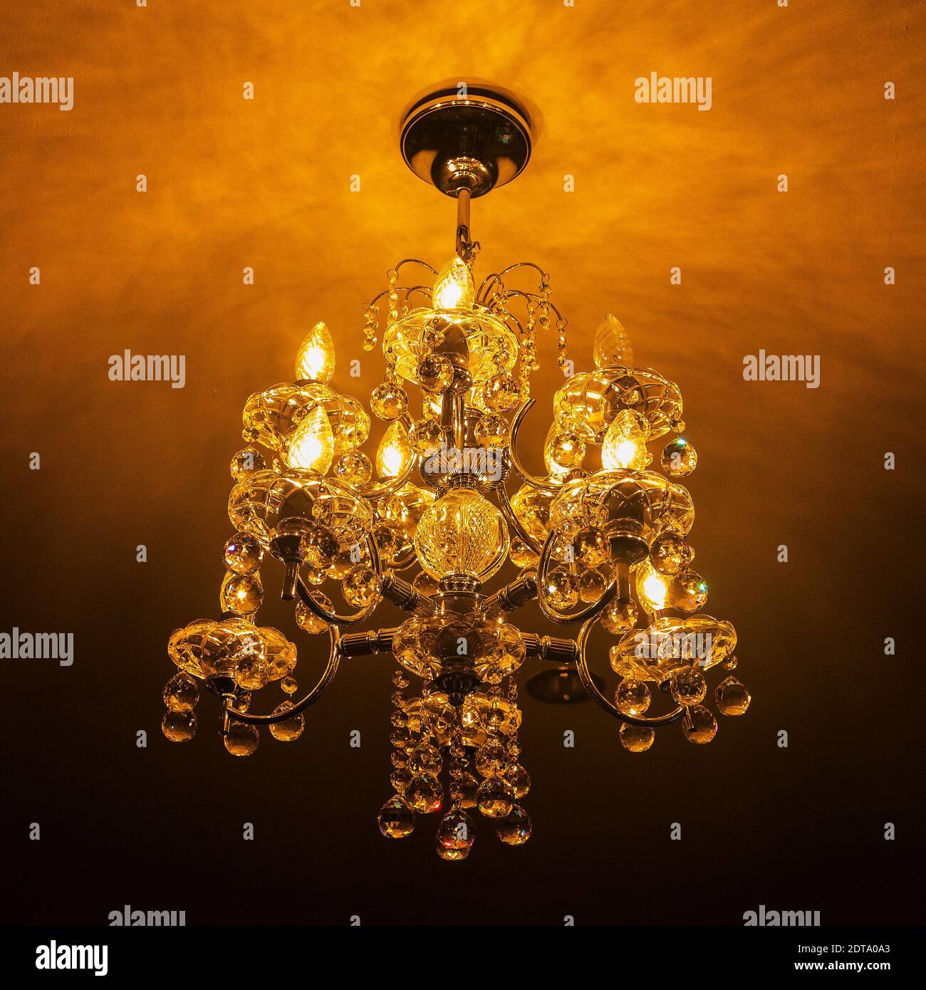 Ornate ceiling home chandelier hires stock photography and images Alamy