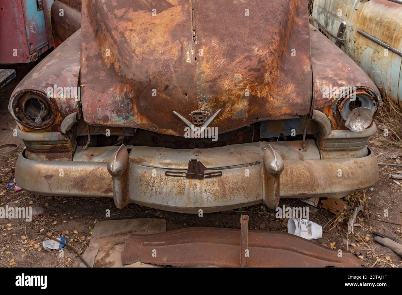 liquidation of an Albuquerque, New Mexico auto junkyard Stock Photo Alamy