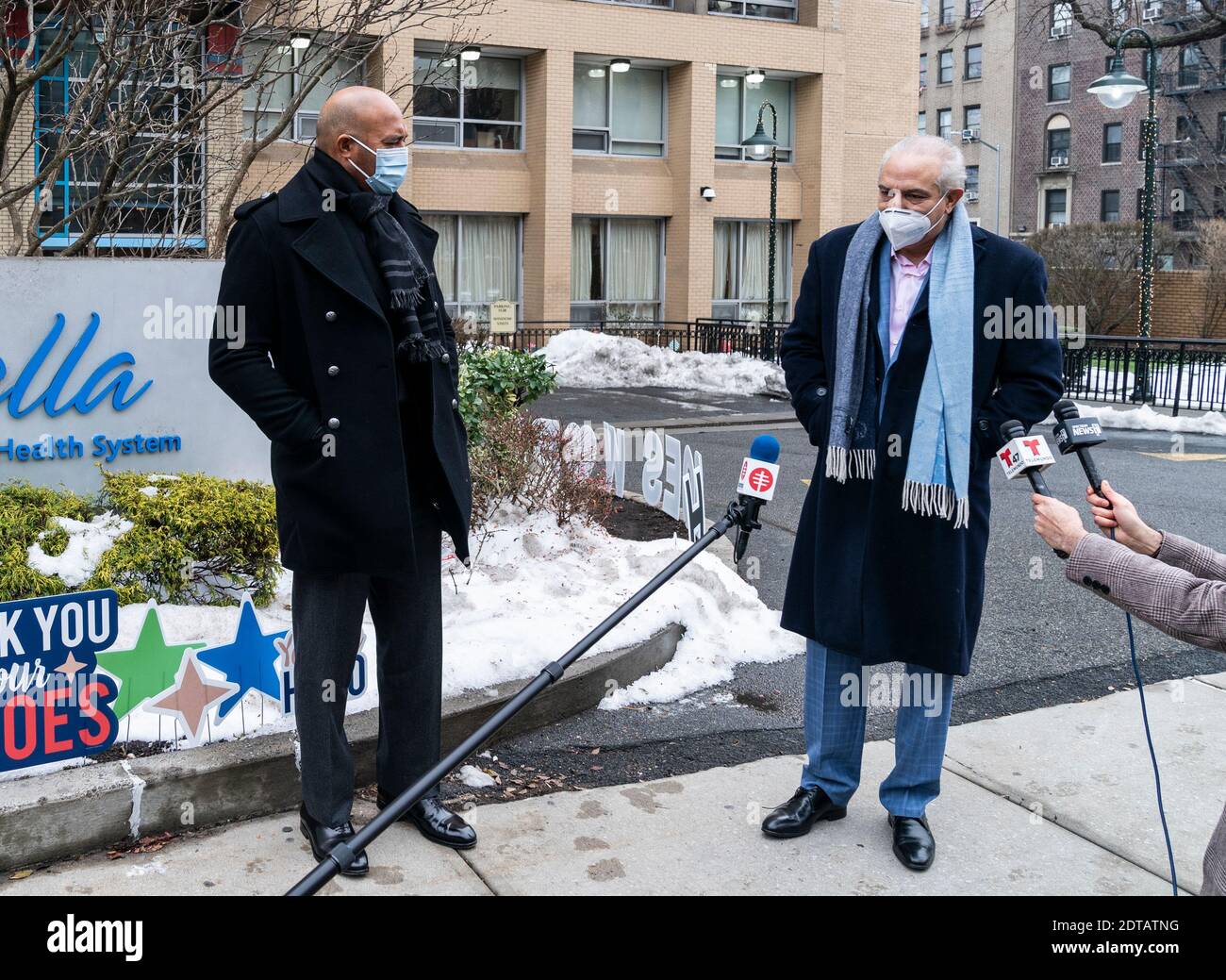 New York, NY December 21, 2020 Mariano Rivera joins SOMOS founder Dr