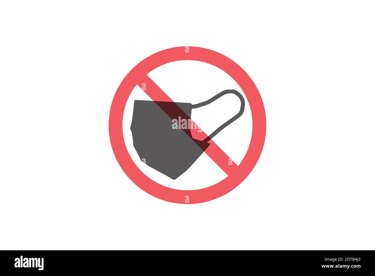 No mask anti mask vector Stock Vector Image & Art Alamy