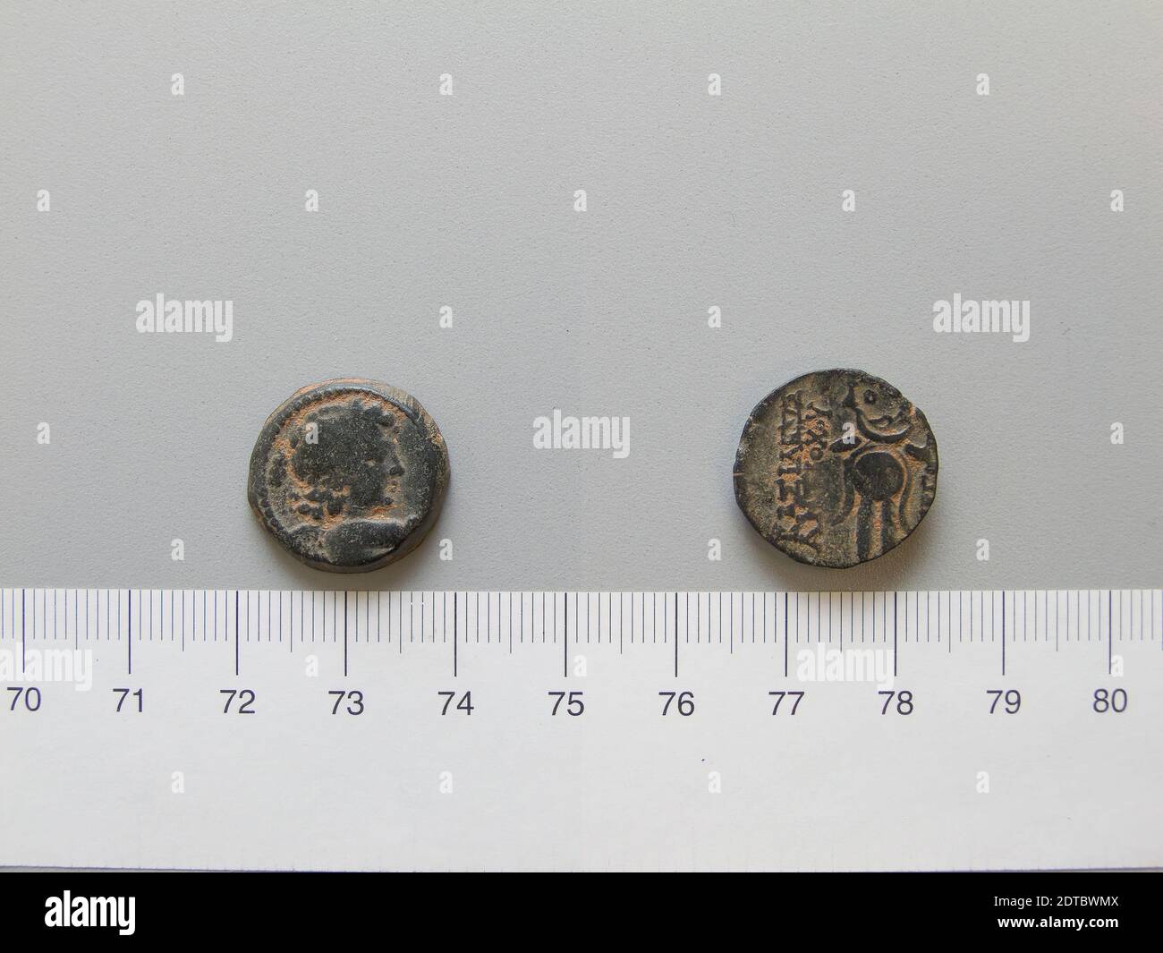 Ruler Antiochus Viii Grypus King Of The Seleucid Empire Ruled 125 96 B C Mint Antioch Coin Of Antiochus Viii Grypus King Of The Seleucid Kingdom From Antioch 125 96 B C Copper 5 84 G 10 00 18 5 Mm