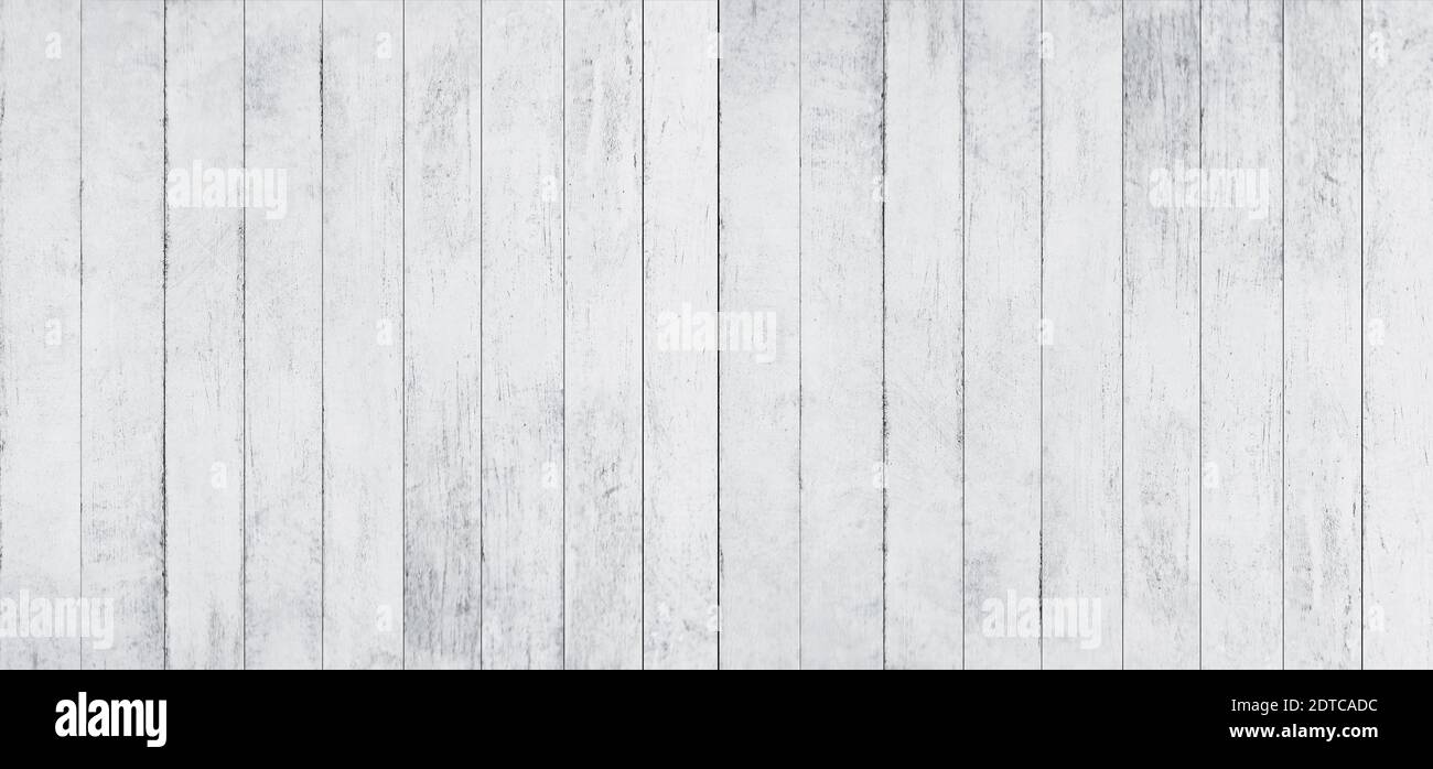 White wood texture background Stock Photo