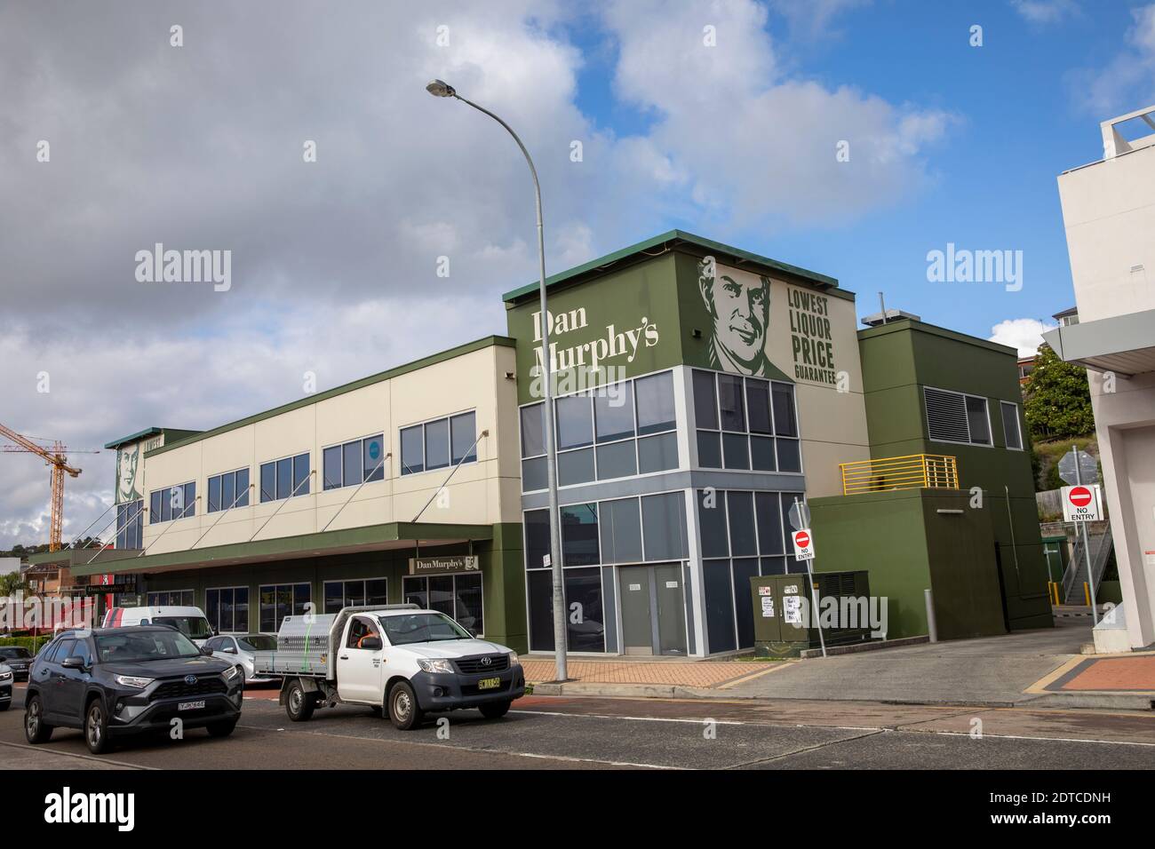 Dan Murphys off licence bottle shop in North Sydney,NSW,Australia Stock