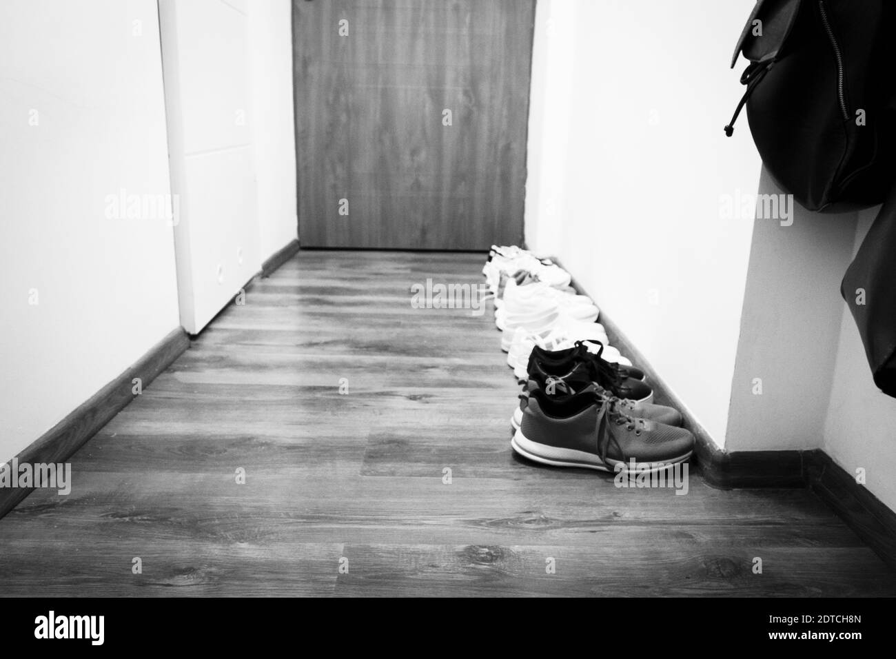 Shoes at the front door hires stock photography and images Alamy