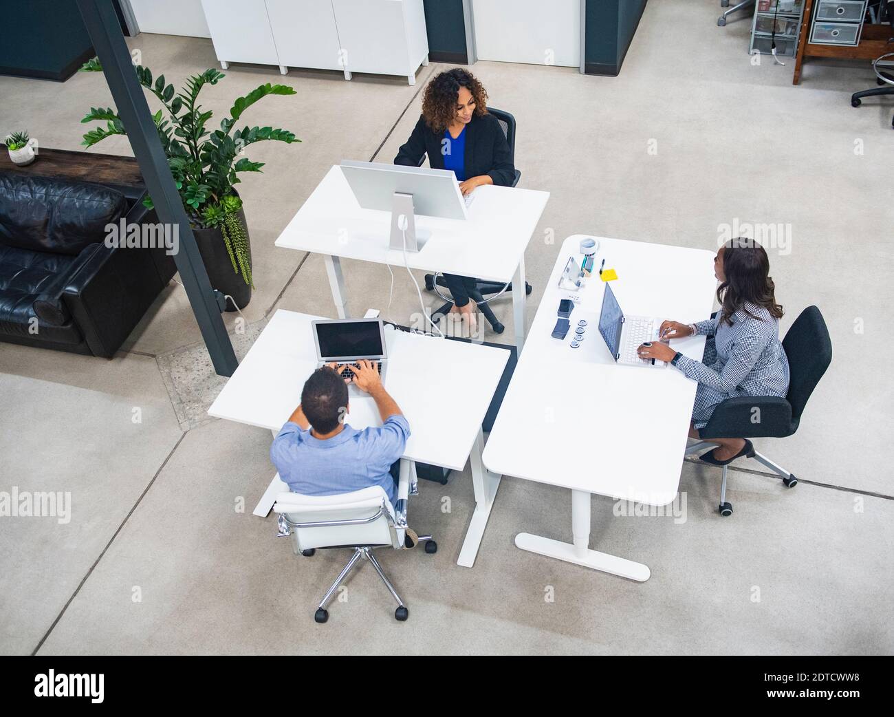 People working in office Stock Photo