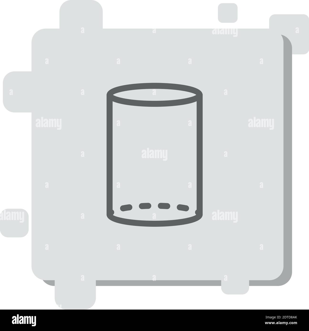 cylinder vector icon modern simple vector illustration Stock Vector ...