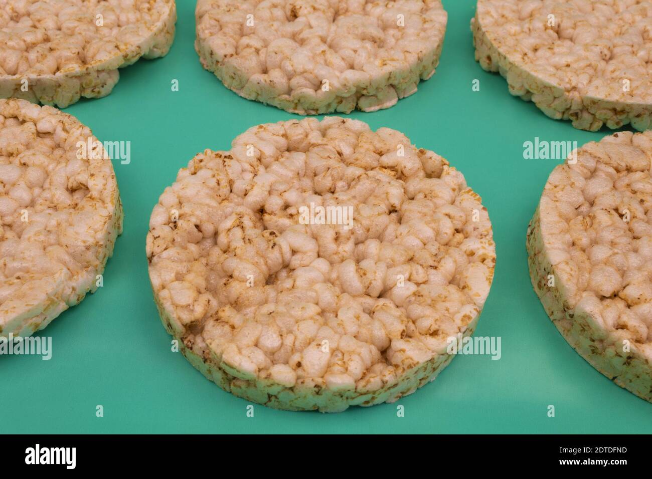 Rice waffles for diet and vegetarians. Rice cakes for weight loss