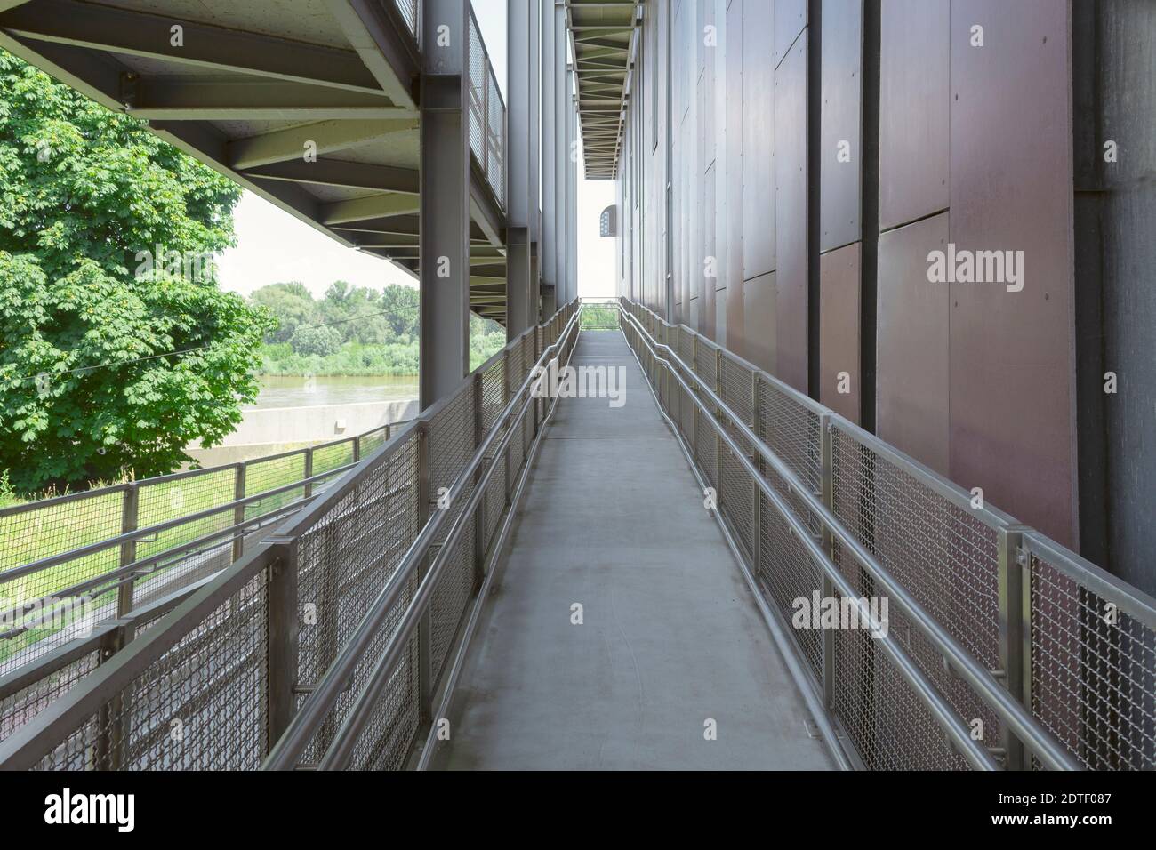 Long ramp for descent and ascent Stock Photo - Alamy