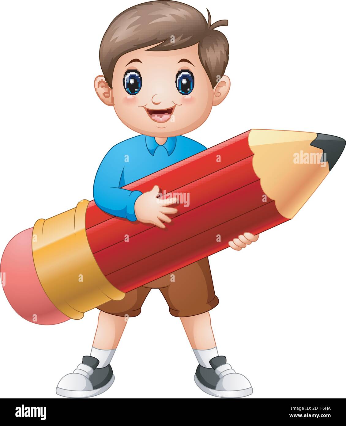 Vector Illustration Of School Boy Holding A Pencil Stock Vector Image Art Alamy Vector Illustration Of School Boy Holding A Pencil Stock Vector Image Art Alamy