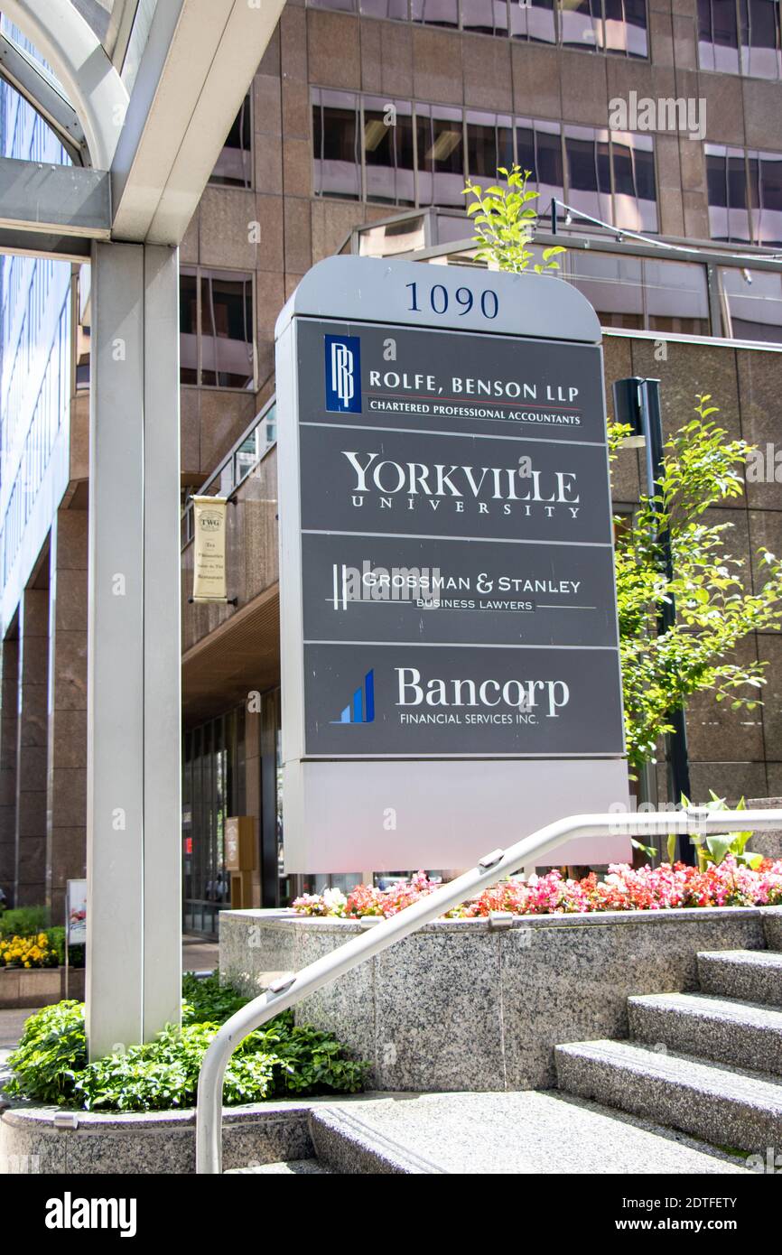 Yorkville university hires stock photography and images Alamy