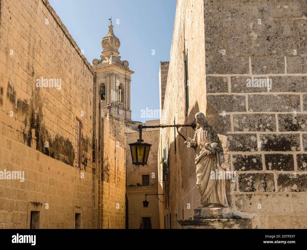 The streets and architecture of Valletta (or Il-Belt), the capital of ...