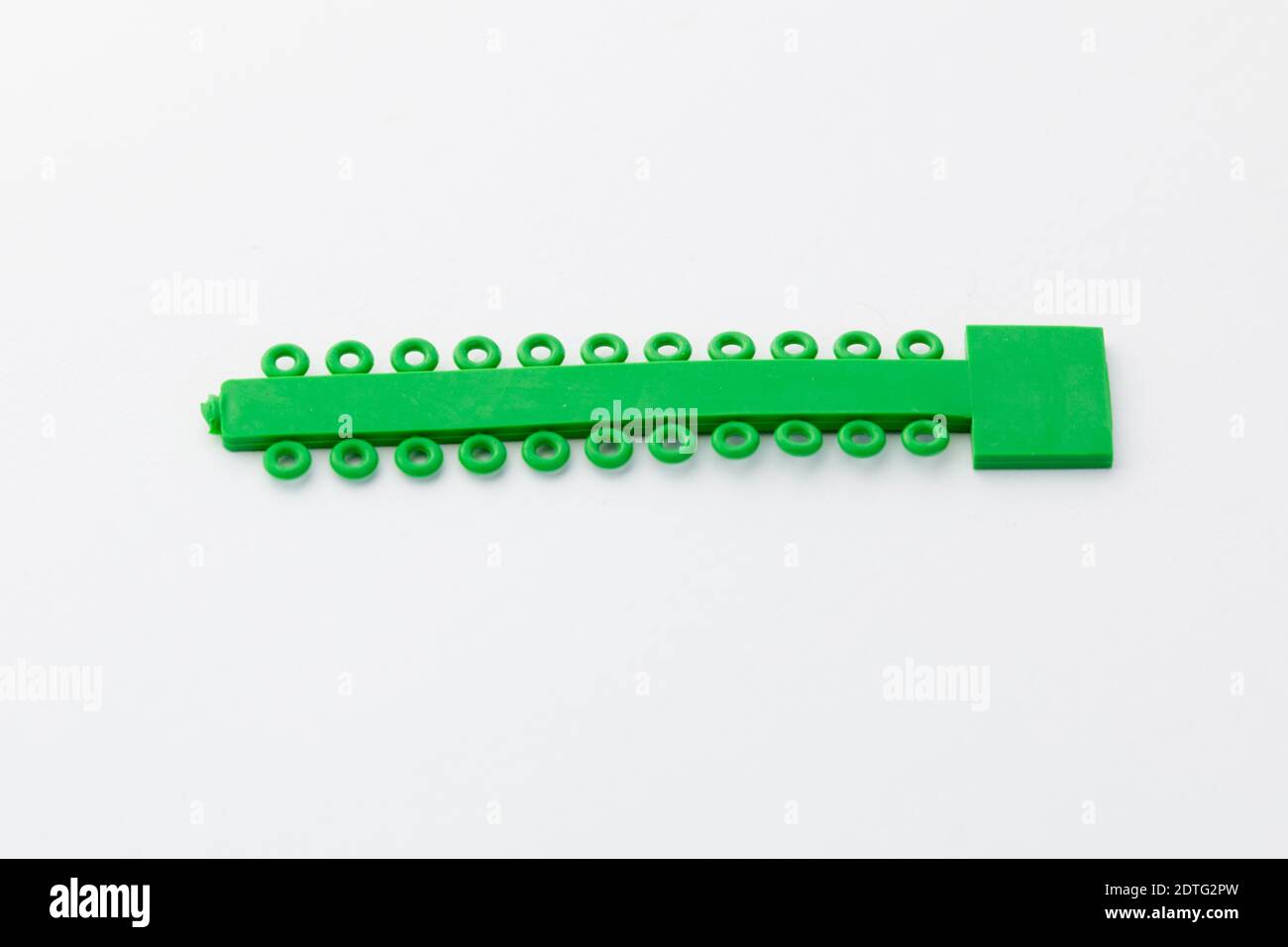 Dental orthodontic multicolored ligature ties Stock Photo Alamy