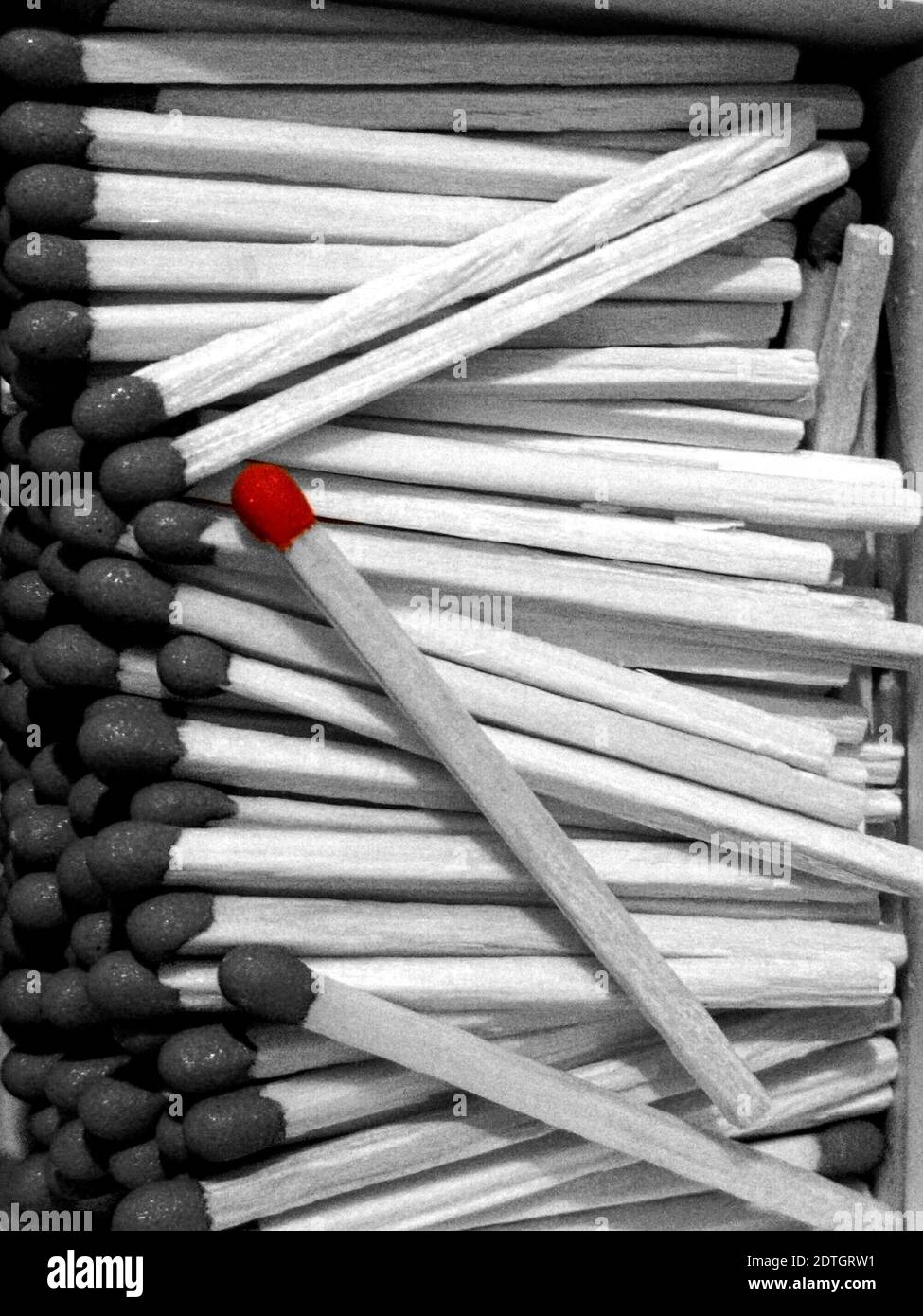 Odd One Out Matches Stock Photo Alamy odd-one-out-matches-stock-photo-alamy