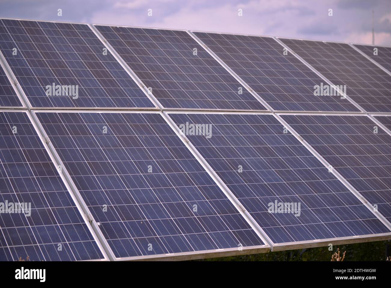 Detailed Solar A detailed closeup solar panels - renewable energy, ecology concept ...