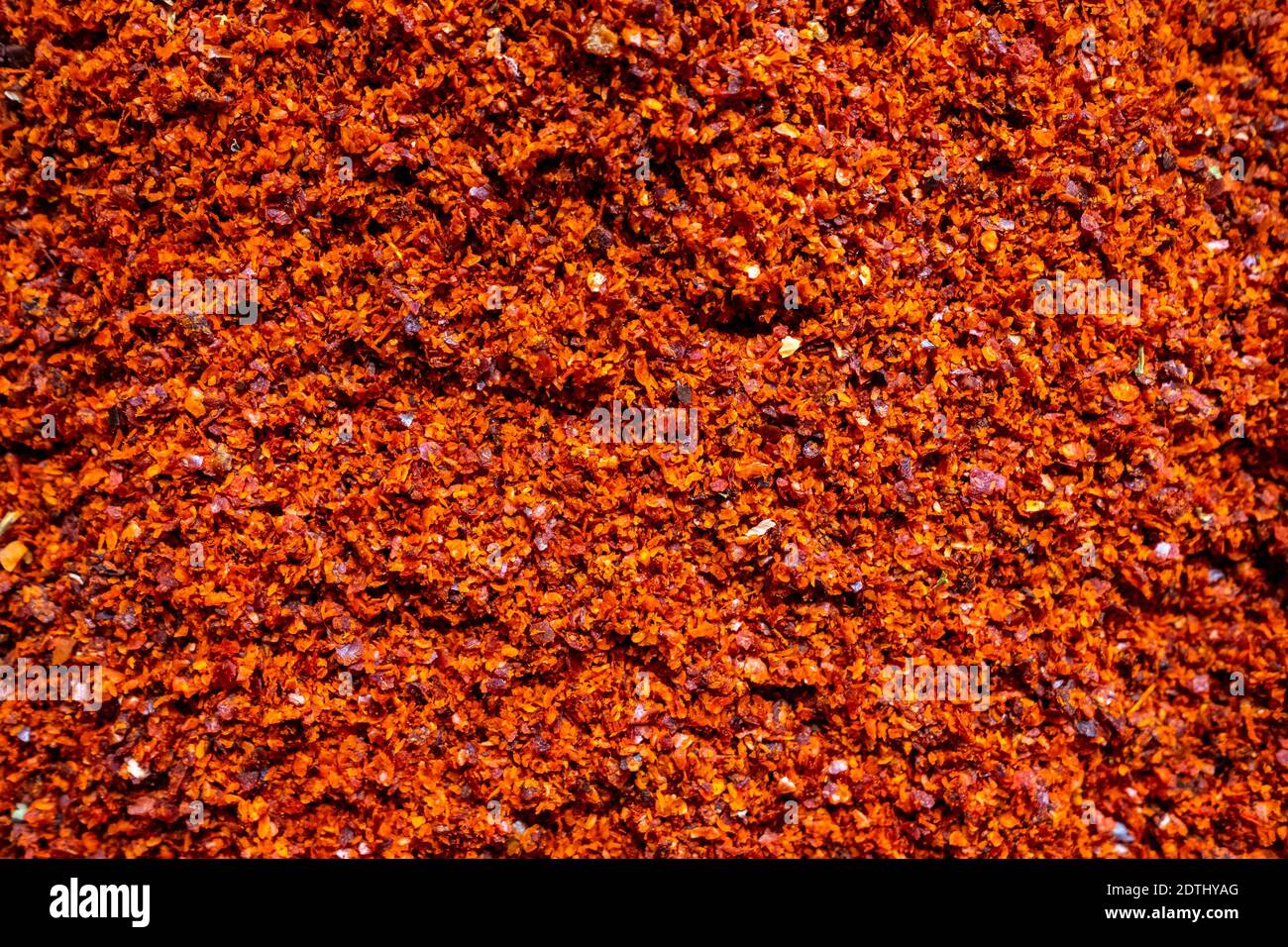 Ground Red Hot Chili Peppers Stock Photo Alamy