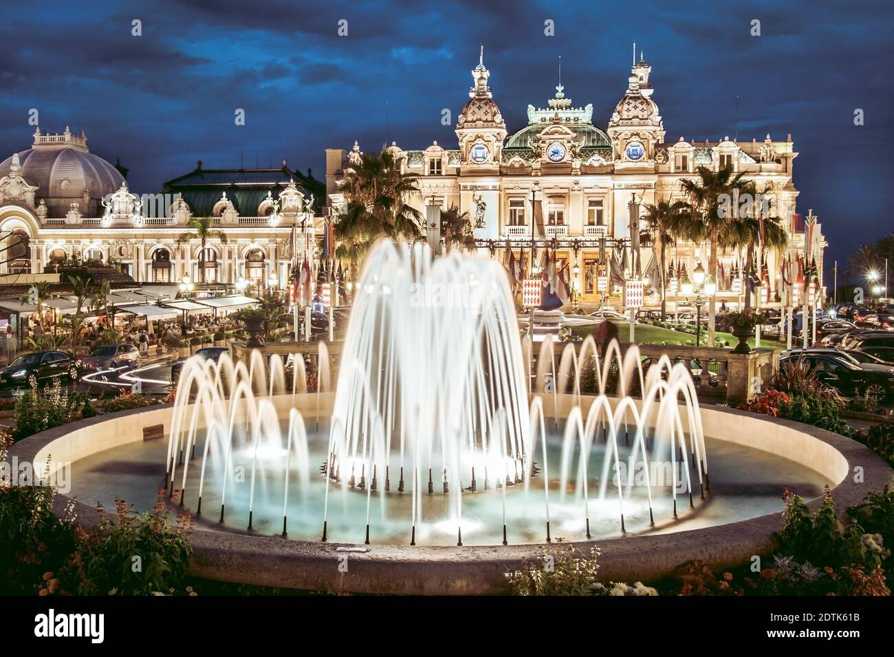 The Monte Carlo Casino, gambling and entertainment complex located in