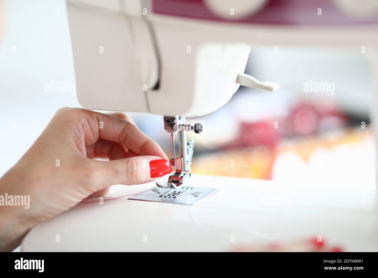 Detailed picture of female hand Stock Photo