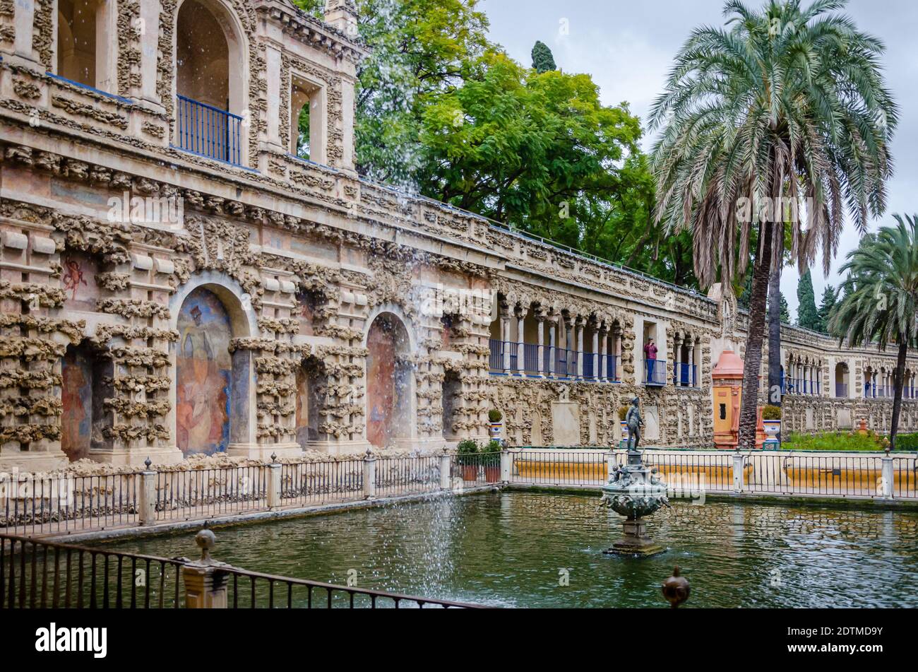 Royal Alcázar of Seville, Spain Stock Photo