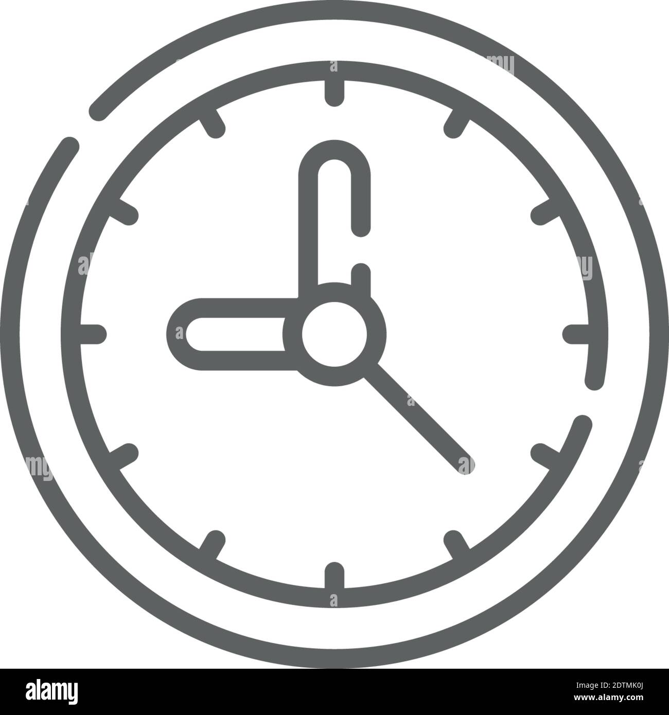 clock vector icon modern simple vector illustration Stock Vector Image ...