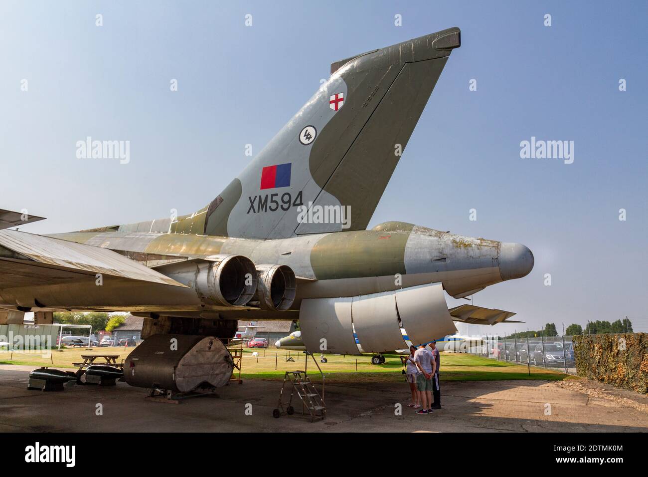 The rear, electronic countermeasures (ECM) pod, AVRO Vulcan B.2 (XM594