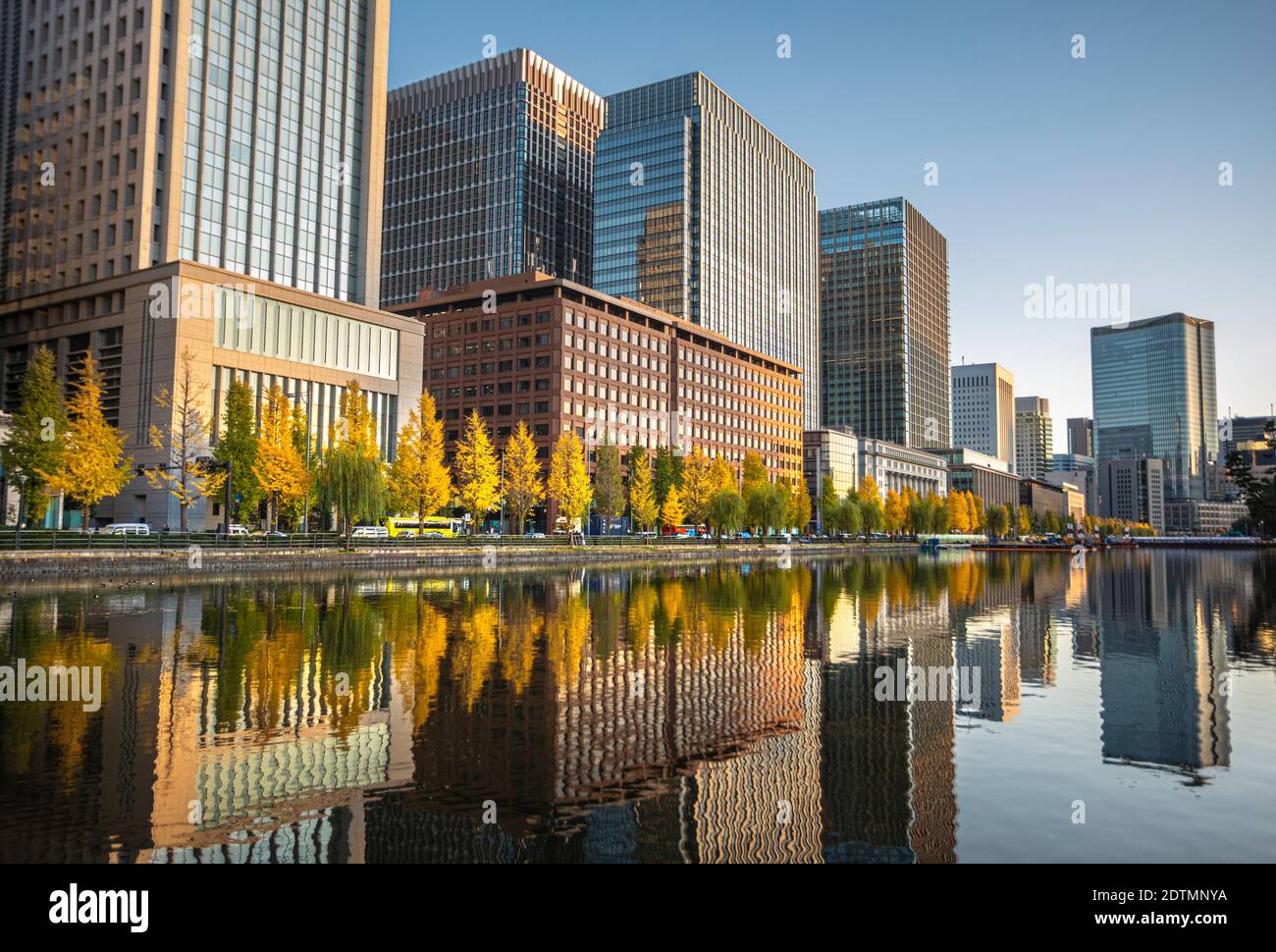 Japan, Tokyo City, Marunouchi District skyline Stock Photo