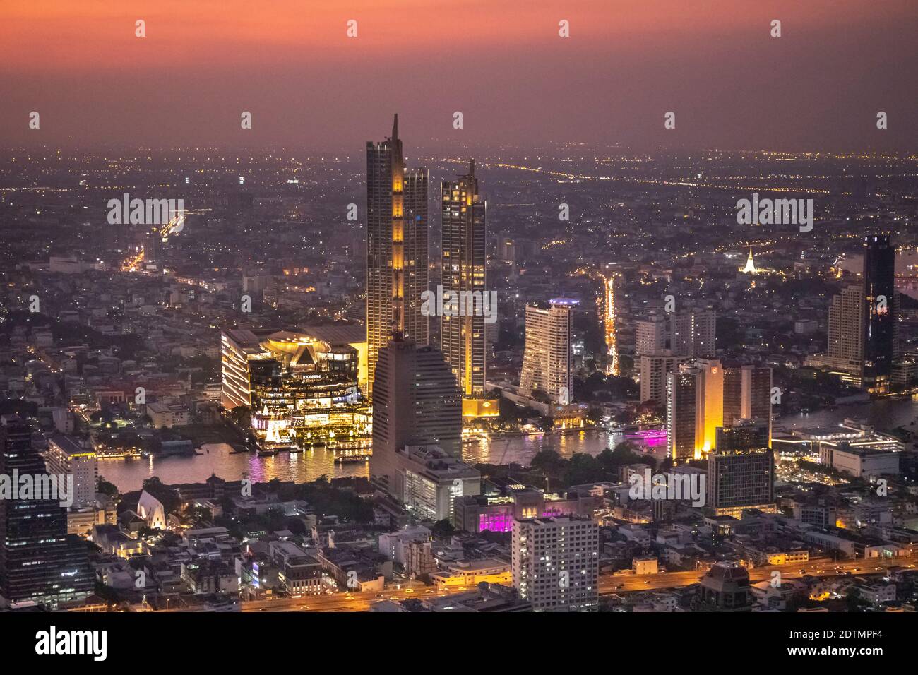 Thailand, Bangkok City, Icon Siam shoppong Center Stock Photo