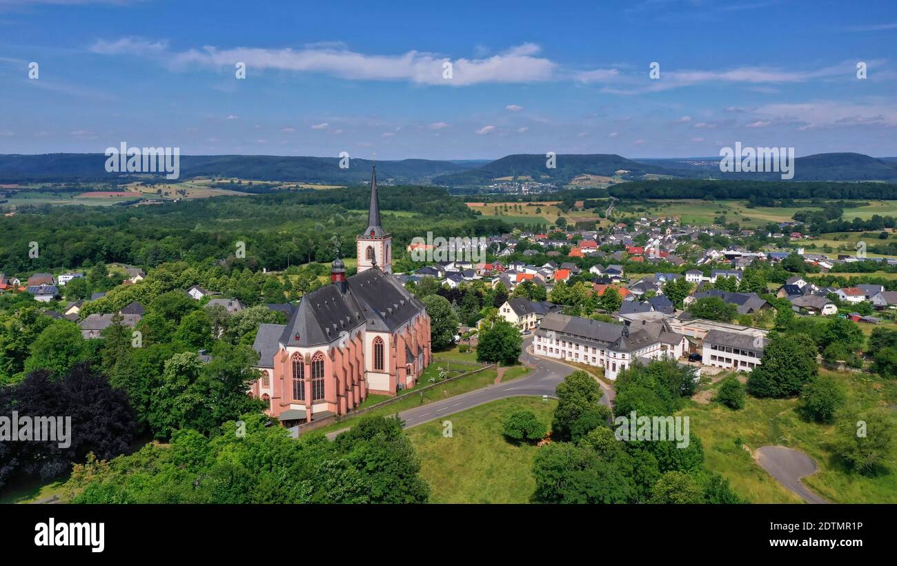 Pilgrimage church 'Maria Heimsuchung' in Klausen, Bernkastel-Wittlich district, Moseleifel, Rhineland-Palatinate, Germany Stock Photo