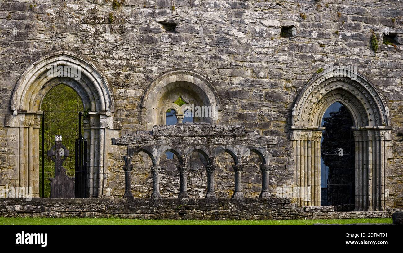 The ruins of the former Augustinian Cong Abbey is a historic site