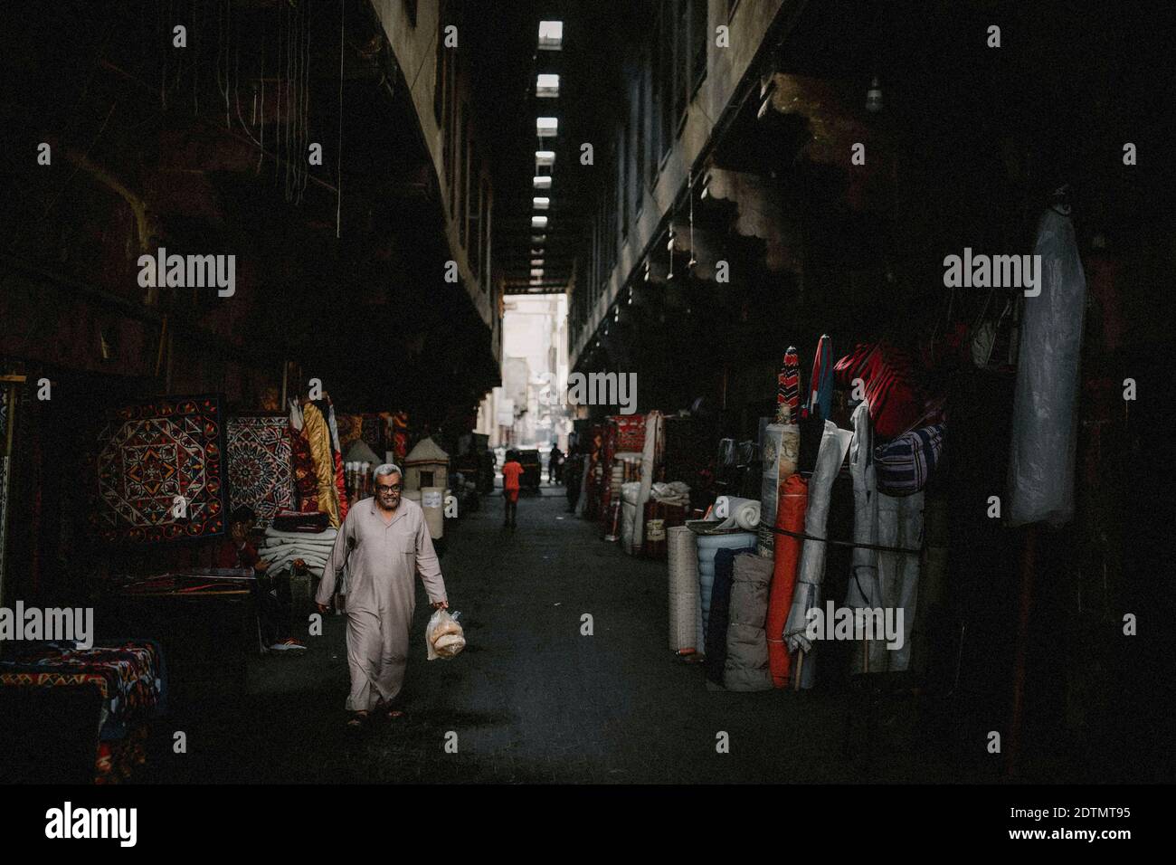 Market in old town, Cairo Stock Photo