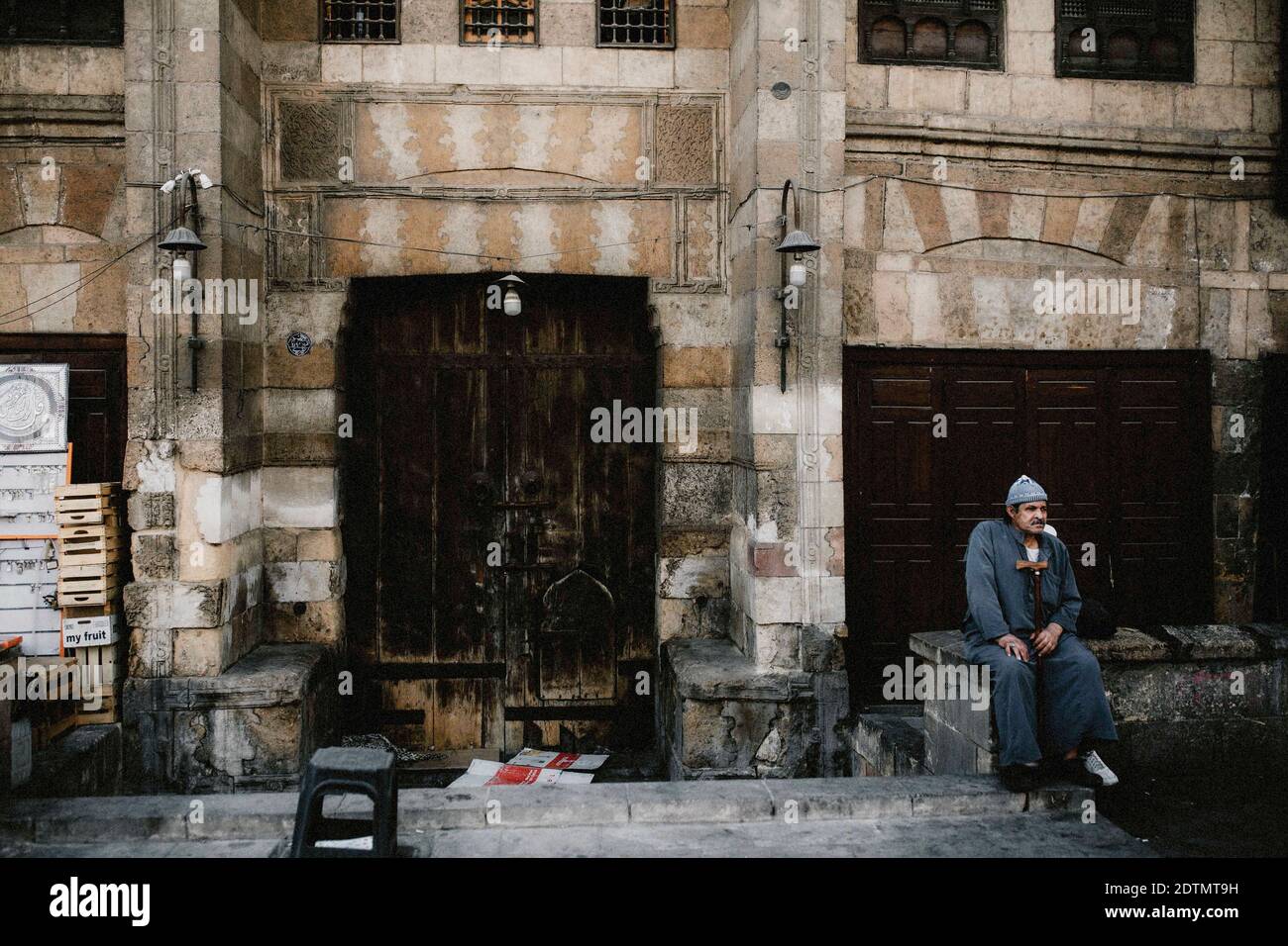 Street scene in Cairo, Egypt Stock Photo