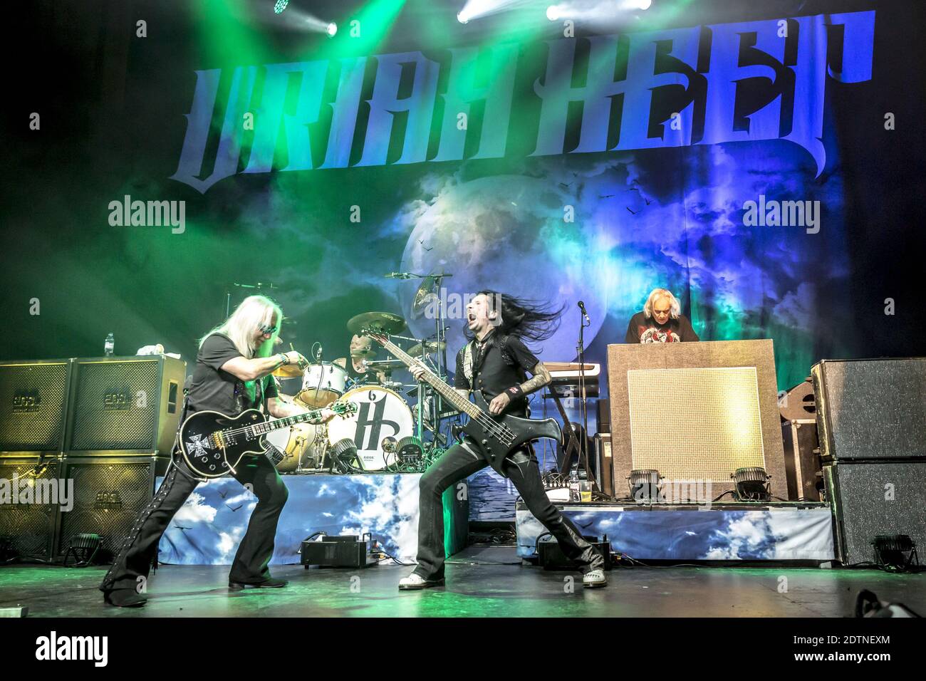 Paris (France), on 2019/01/22, concert hall La Cigale: the legendary hard  rock band Uriah Heep was back for a concert in France Stock Photo - Alamy