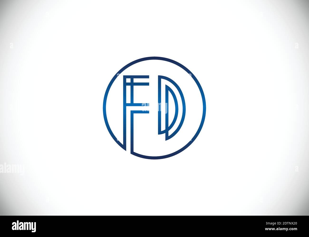 Initial d and f hi-res stock photography and images - Alamy