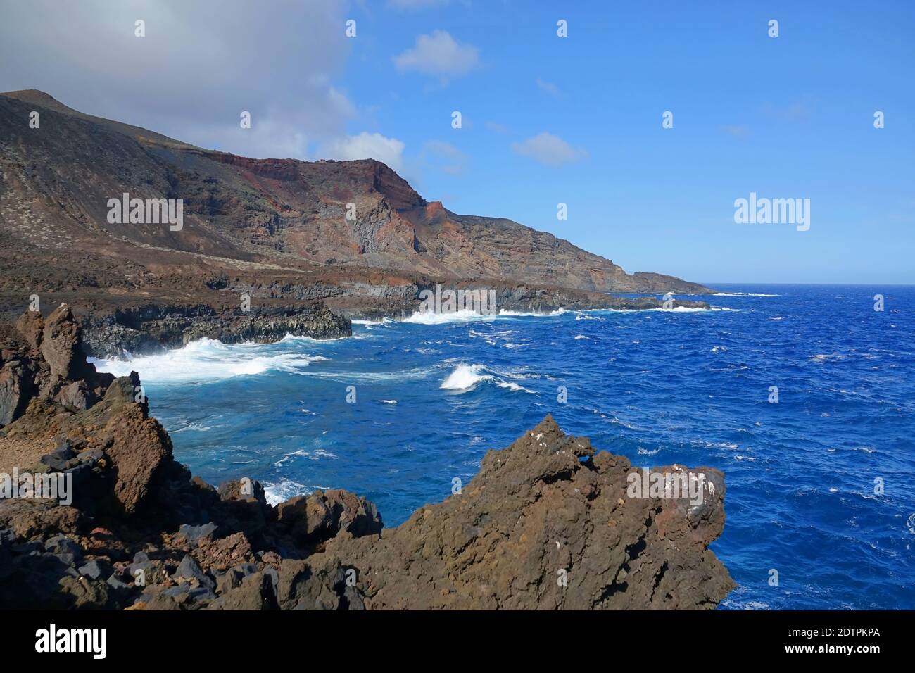 The volcanic landscape on El Hierro Canary islands Stock Photo - Alamy